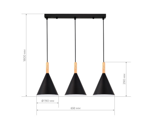 Купить Подвесной светильник Evoluce SLE1255-403-03| VIVID-LIGHT.RU