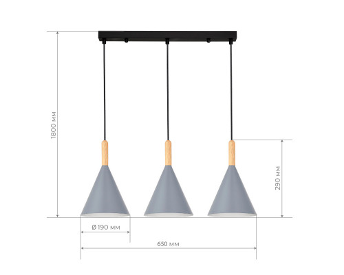 Заказать Подвесной светильник Evoluce SLE1255-413-03| VIVID-LIGHT.RU