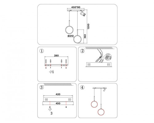 Заказать Подвесной светильник Ambrella Light FL5272| VIVID-LIGHT.RU