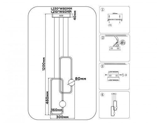 Заказать Подвесной светильник Ambrella Light FL66366| VIVID-LIGHT.RU