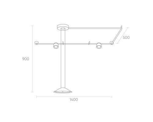 Сделать заказ Трек-система Denkirs DK55SET02-02-DB| VIVID-LIGHT.RU