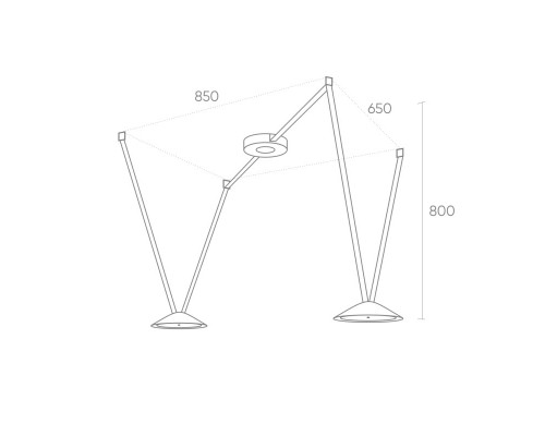 Оформить заказ Трек-система Denkirs DK55SET03-02-LG| VIVID-LIGHT.RU