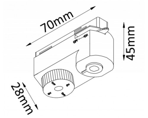 Купить Адаптер Crystal Lux CLT 0.212 01 WH| VIVID-LIGHT.RU