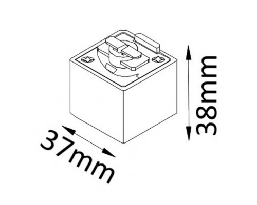 Оформить заказ Адаптер Crystal Lux CLT 0.212 03 BL| VIVID-LIGHT.RU