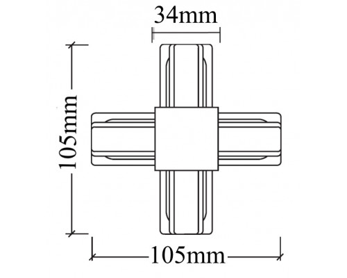 Оформить заказ Коннектор Crystal Lux CLT 0.211 09 WH| VIVID-LIGHT.RU