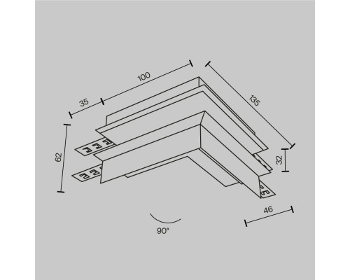 Оформить заказ Коннектор Maytoni Technical TRA34CO-42W| VIVID-LIGHT.RU