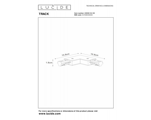 Оформить заказ Коннектор LUCIDE 09950/04/30| VIVID-LIGHT.RU