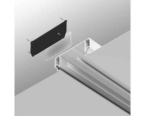 Оформить заказ Профиль для шинопроводов Maytoni Technical ALM-9940-SC-W-2M| VIVID-LIGHT.RU