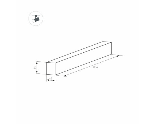 Оформить заказ Шинопровод Arlight 028069(1)| VIVID-LIGHT.RU