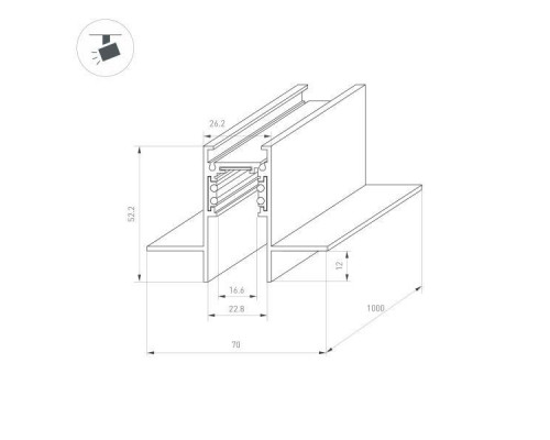 Оформить заказ Шинопровод Arlight 035566| VIVID-LIGHT.RU
