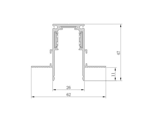 Купить Шинопровод Feron 41966| VIVID-LIGHT.RU