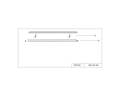 Купить Шинопровод Favourite 1002-TW-100| VIVID-LIGHT.RU