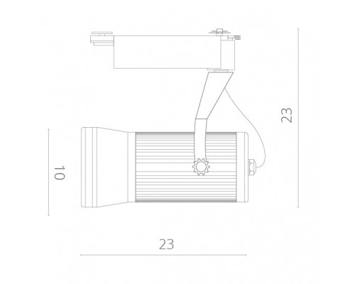 Сделать заказ Светильник на шине ARTE Lamp A6330PL-1WH| VIVID-LIGHT.RU