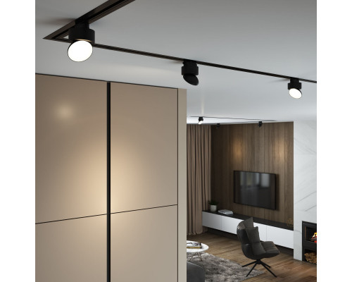 Оформить заказ Светильник на шине Elektrostandard Smooth чёрный матовый 10W 4200K (85515/01) однофазный| VIVID-LIGHT.RU