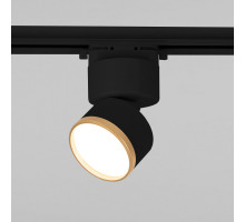 Светильник на шине Elektrostandard Impact чёрный матовый/золото 10W 4200K (85514/01) однофазный