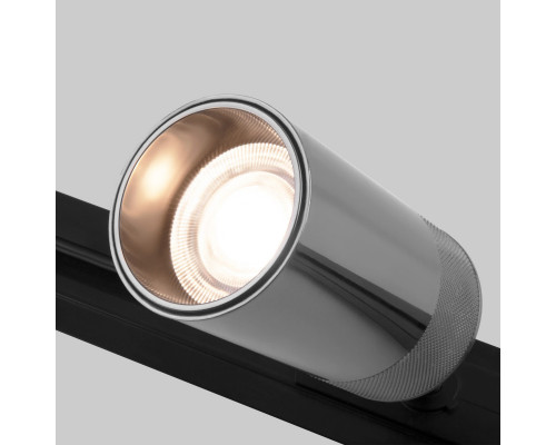 Оформить заказ Светильник на шине Elektrostandard Riffe никель 9W 4200K (85512/01) однофазный| VIVID-LIGHT.RU