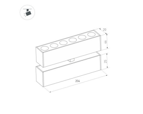 Заказать Светильник на шине Arlight 034217| VIVID-LIGHT.RU