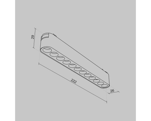 Оформить заказ Светильник на шине Maytoni Technical TR082-1-12W3K-M-W| VIVID-LIGHT.RU