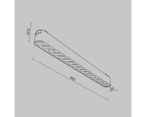 Оформить заказ Светильник на шине Maytoni Technical TR082-1-18W3K-M-B| VIVID-LIGHT.RU