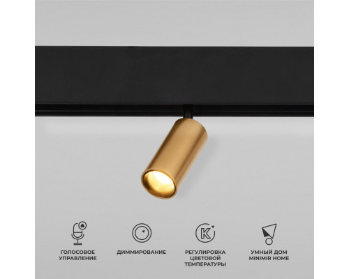 Сделать заказ Светильник на шине Elektrostandard 85071/01 Slim Magnetic (латунь)| VIVID-LIGHT.RU