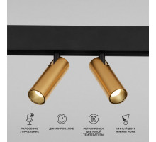 Светильник на шине Elektrostandard 85056/01 Slim Magnetic (латунь)