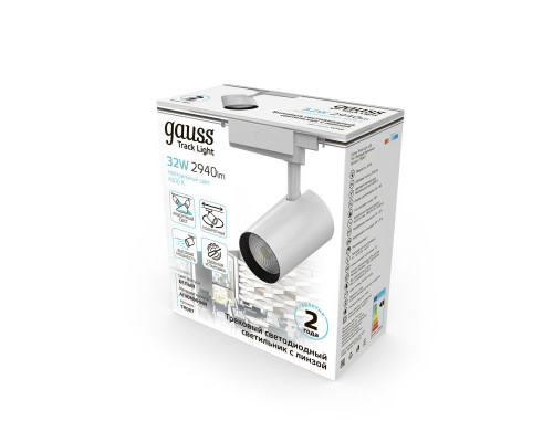 Заказать Светильник на шине Gauss TR087| VIVID-LIGHT.RU