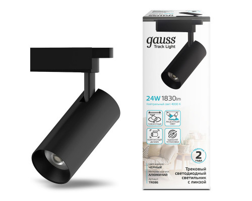 Купить Светильник на шине Gauss TR086| VIVID-LIGHT.RU
