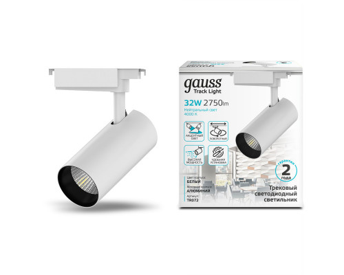 Оформить заказ Светильник на шине Gauss TR072| VIVID-LIGHT.RU