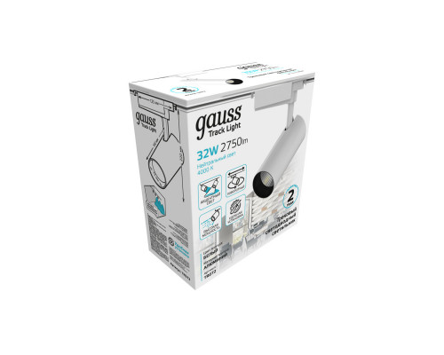 Оформить заказ Светильник на шине Gauss TR072| VIVID-LIGHT.RU