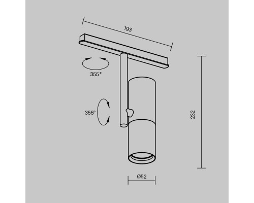 Оформить заказ Светильник на шине Maytoni Technical TR005-2-12W4K-BBS| VIVID-LIGHT.RU