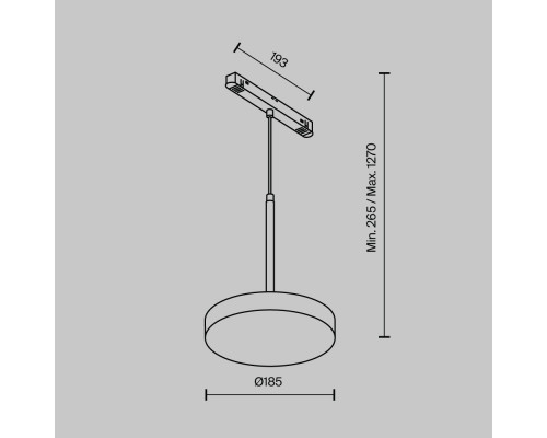 Сделать заказ Светильник на шине Maytoni Technical TR123-2-15W4K-B| VIVID-LIGHT.RU