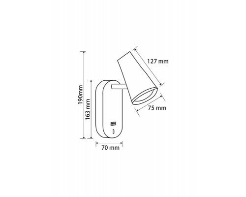 Купить Спот Freya FR10002WL-L6B| VIVID-LIGHT.RU