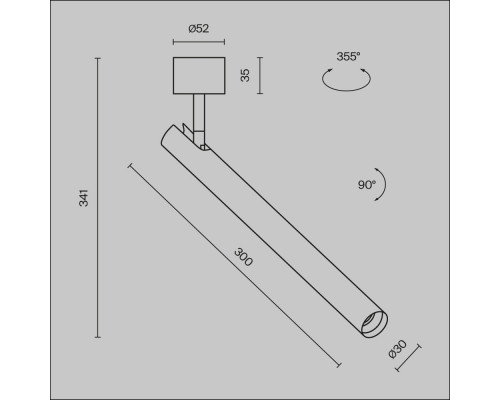 Сделать заказ Спот Maytoni Technical C141CL-L300-6W3K-W| VIVID-LIGHT.RU