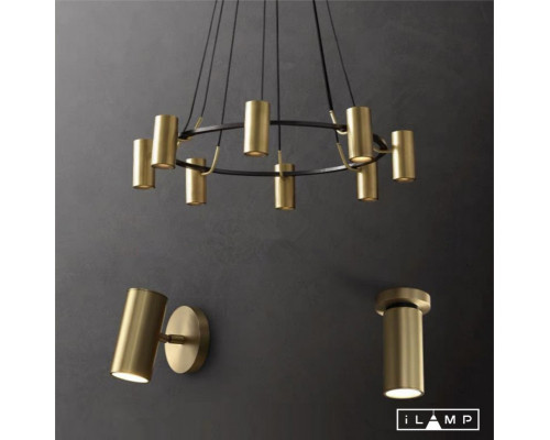 Оформить заказ Спот iLamp 8860W BR-BK| VIVID-LIGHT.RU