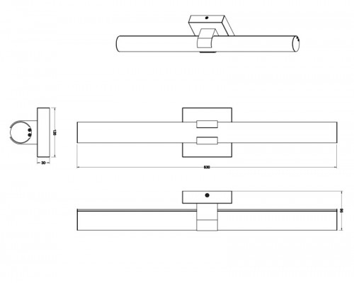 Купить Светильник для картин Zortes ZRS.9108.03| VIVID-LIGHT.RU