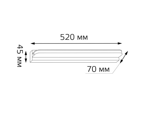Купить Светильник для картин Gauss BR002| VIVID-LIGHT.RU