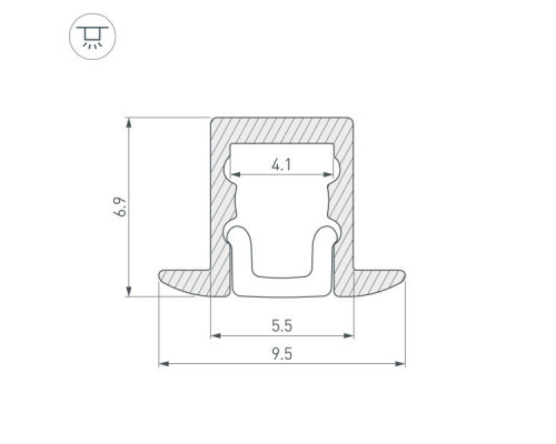 Оформить заказ Профиль Arlight 036400| VIVID-LIGHT.RU