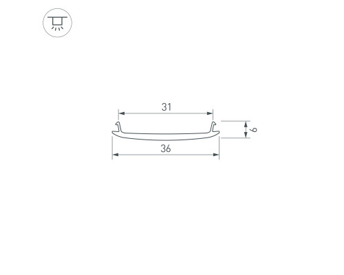 Заказать Экран Arlight 040821(1)| VIVID-LIGHT.RU