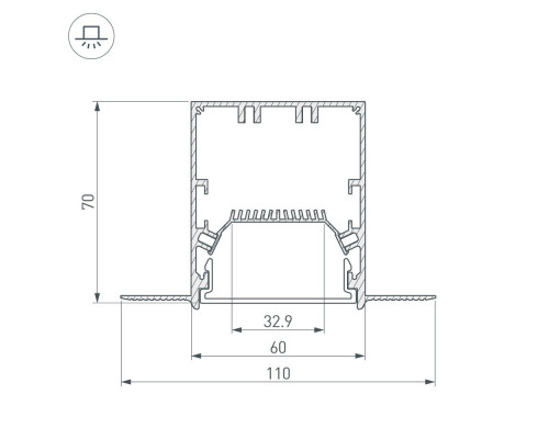 Оформить заказ Соединитель профиля Arlight 030133| VIVID-LIGHT.RU