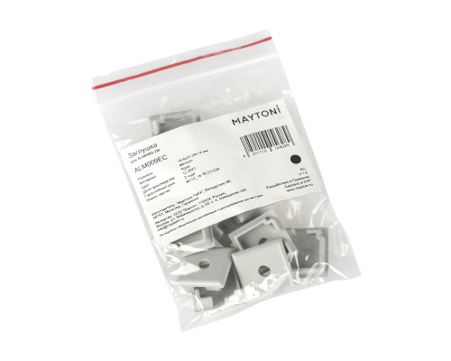 Купить Заглушка профиля Maytoni Technical ALM009EC| VIVID-LIGHT.RU