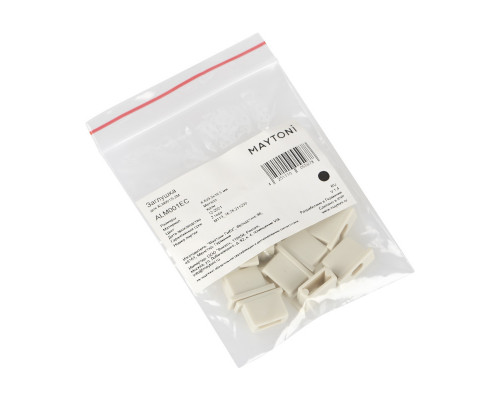 Купить Заглушка профиля Maytoni Technical ALM001EC| VIVID-LIGHT.RU