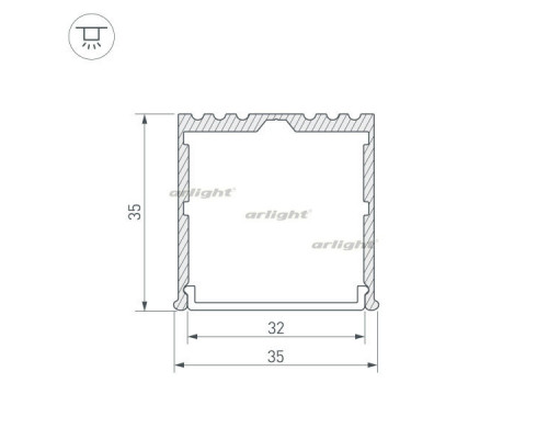 Оформить заказ Профиль Arlight 036136| VIVID-LIGHT.RU