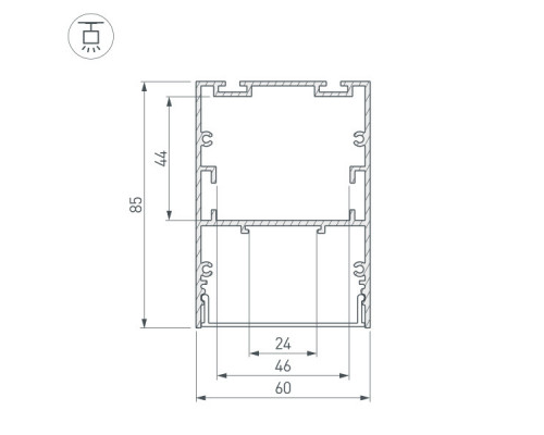 Сделать заказ Профиль Arlight 033818| VIVID-LIGHT.RU