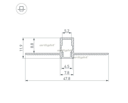 Заказать Профиль Arlight 034986| VIVID-LIGHT.RU