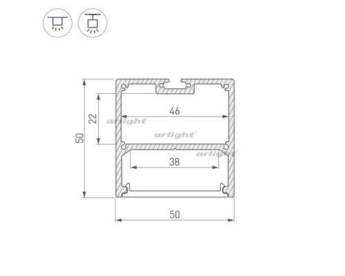 Сделать заказ Профиль Arlight 036255| VIVID-LIGHT.RU