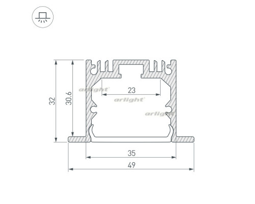 Сделать заказ Профиль Arlight 036168| VIVID-LIGHT.RU