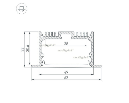 Заказать Профиль Arlight 036170| VIVID-LIGHT.RU