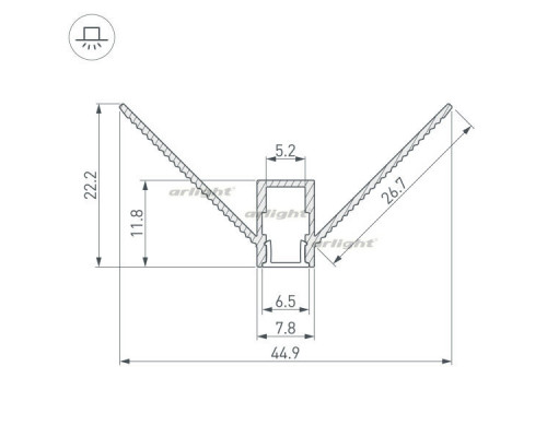 Сделать заказ Профиль Arlight 034973| VIVID-LIGHT.RU