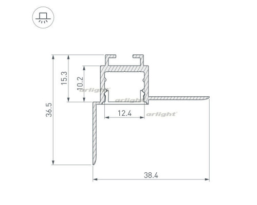 Купить Профиль Arlight 034979| VIVID-LIGHT.RU