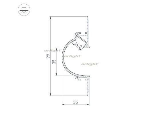Заказать Профиль Arlight 034982| VIVID-LIGHT.RU